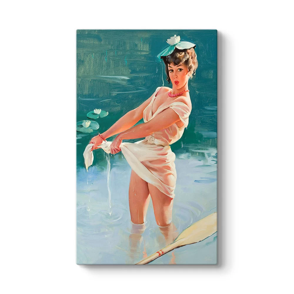 Pin Up Lotus Tablosu - Model 35